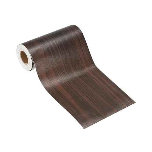 PATIKIL Self Adhesive Wood Grain Repair Tape 33'x 3", Multi-Use Realistic Wood Grain Repair Patch for Furniture Floor Door Table Chair Windows Handicraft DIY, Black Walnut