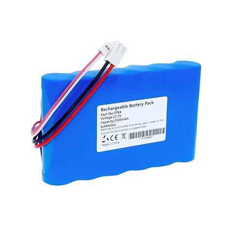 Battery Replacement for Tineco IPX4 FW020100US, iFloor FW15M-01 HF10E-01 Wet Dry Vacuum, Compatible with Tineco 6ISR18650-2500 Battery