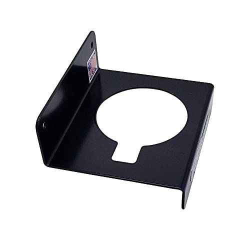 Pit Posse PP107BK Ratio Measuring Cup Caddie Caddy Holder - Made in USA - Garage Enclosed Trailer Shop Automotive Race Car Accessory Aluminum Storage Organizer Includes Mounting Hardware (Black)
