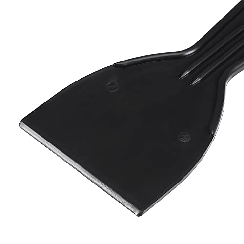 uxcell Putty Scraper 3" ABS Plastic Spatula Drywall Patch Repair Spreader Wall Covering Smoother Black 4Pcs