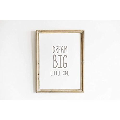 Set of 6 Unframed Baby Boy Wall Art Prints, Blue Elephant Wall Decor with Balloons for Boy's Room (8" x 10")