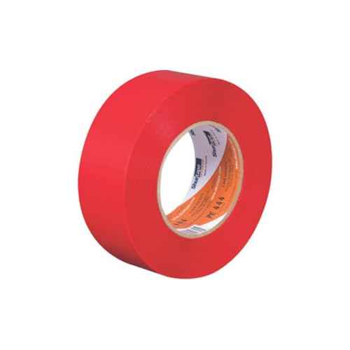 Shurtape PE 444 UV-Resistant Stucco Masking Tape, 48mm x 55m, Red, 1 Roll (107239)