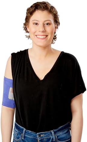 Care+Wear PICC Line Cover – Ultra-Grip PICC Line Sleeve for Upper or Lower Arm with Mesh Viewing Window, Provides Improved Comfort and Security for PICC Line Coverage