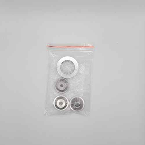 Texture Sprayer Nozzle Tips Set for Drywall Texturing Guns, 3 Sizes (3/16", "1/4", "5/16"), Silver, Metal, Gun Style