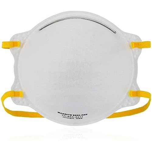 NIOSH Certified 9500-N95 Pre-Formed Cone Particulate Respirator Mask, M/L Size (Pack of 20 Masks)