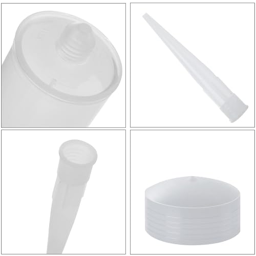 InnovaWorld Empty Caulk Tube, 3 Pack 10 oz. Empty Plastic Caulking Cartridge
