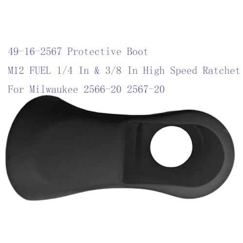 49-16-2567 Protective Boot M12 FUEL 1/4 In & 3/8 In High Speed Ratchet For 2566-20 2567-20