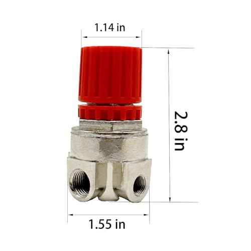 Air Compressor Pressure Regulator For Bostitch Husky Hitachi and Craftsman Senco (AB-9051116)