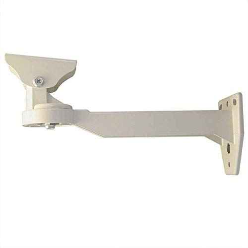 2 in One Aluminum Housing CCTV Security Surveillance Outdoor Camera Box Weatherproof Heavy Duty + Wall Mount Adjustable Mount Bracket Kit for CCTV Surveillance Cameras System