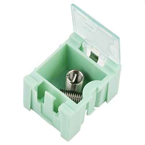 50pcs/Set Green SMT SMD Container Box, Electronic Components Parts Storage Case with Transparent Lid, Mini Component Assortment Storage Box, Tool Organizers