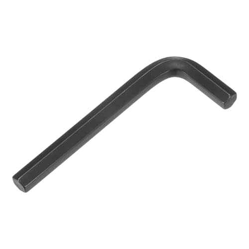 HARFINGTON Hex Key Wrench 10mm L-Shape Hexagon Metric Wrenches Chrome Vanadium Steel Repairing Tool for Home Repair, Black