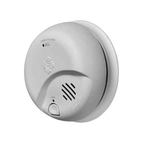 First Alert 10 Year Back Up Hard-Wired w/Battery Back-Up Ionization Smoke and Carbon Monoxide Detect