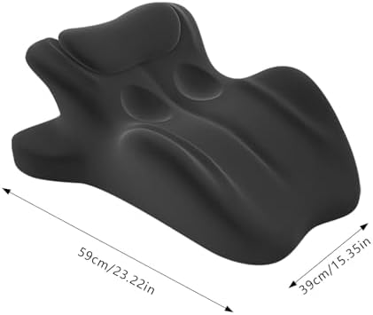 Ergonomic Couples Pillow, 27° Angle Perfect Position Butt Cushion for Couple, Pillows Memory Foam, Waist and Neck Support, Multi Position Comfort Perfect Position Instantly (Green)