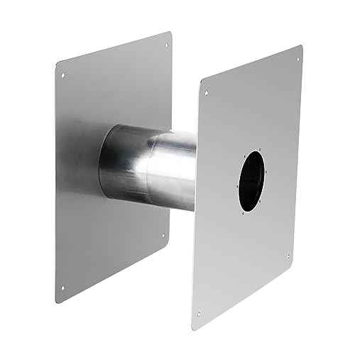 CAMPLUX 3.15" Stainless Steel Vent Wall Thimble for Indoor Gas Tankless Water Heater