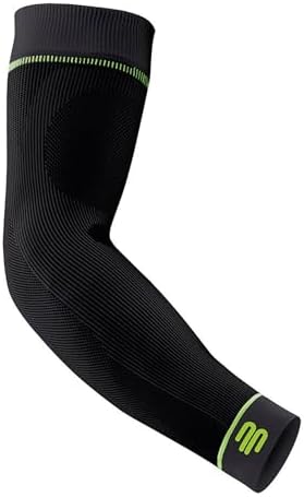 Bauerfeind Sports Compression Arm Sleeves - Gradient Compression Improves Oxygen/Blood Circulation - 1 Pair