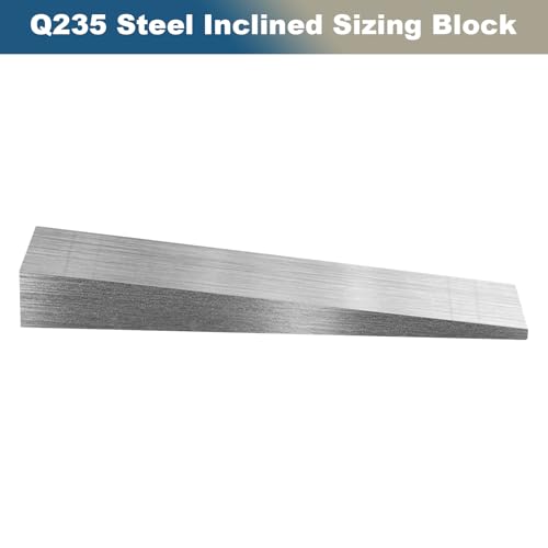 ZOFORTY 8 Pack 1/2 x 3/4 x 4 Inch Flange Wedge Steel Wedges