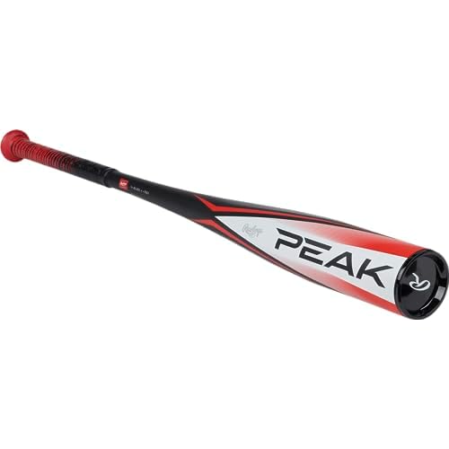 Rawlings | Peak Baseball Bat | USA | -5 / -10 / -11 Drop | 2 5/8" Barrel | 1 Pc. Alloy