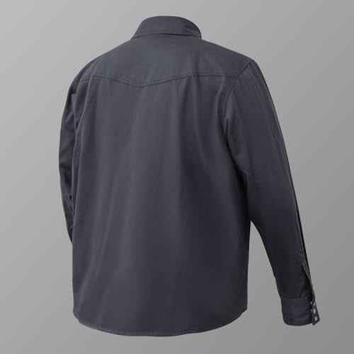 YESWELDER FR Welding Shirts Flame Resistant Lightweight, 100% Cotton NFPA2112 Fire Retardant Welding Jacket for Men Women