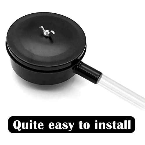 1/2" PT 20mm Thread Air Compressor Silencer Intake Filter Sound Muffler with a Replacement Element H-076