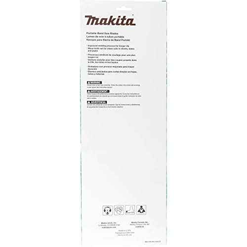 Makita T-05608 44-7/8" 18 TPI Bi-Metal Portable Band Saw Blade, 3/pk
