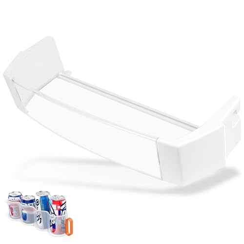 UPGRADED WR71X10409 Refrigerator Door Shelf Bin Compatible with GE Refrigerator Door Shelf PS651958 AP3185150 ZIS480 ZISB480 ZISS480 ZISW480 ZISP480 Series For GE Fridge Door Shelf Replacement