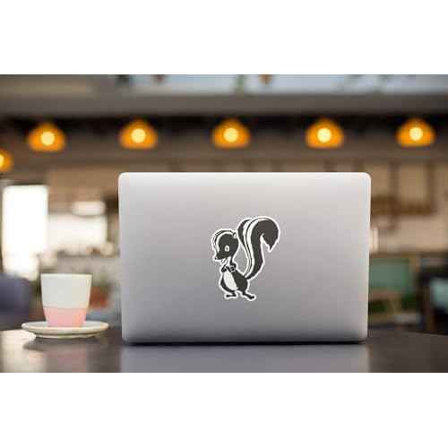 Edward & Co Sticker Skunk Works Vinyl Decal United States for Car Truck Window Laptop US (4 inches), Cartoon Rat1