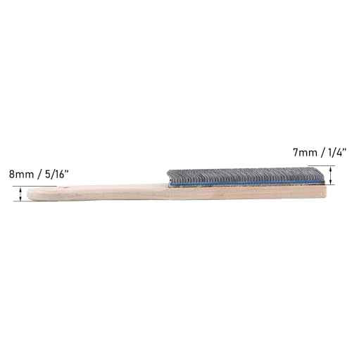 File Card and Brush, 8''File Cleaner Carded, 1 Pack File Card1