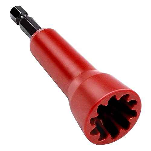 Wire Twisting Tool, Wire Spin Twister Nut, Spin Twist Wire Connector Socket, Wire Twisting Spinner, Wire Spin Driver Nut, Wire Twister Tool for Drill and Wire Connector Driver with 1/4" Chuck