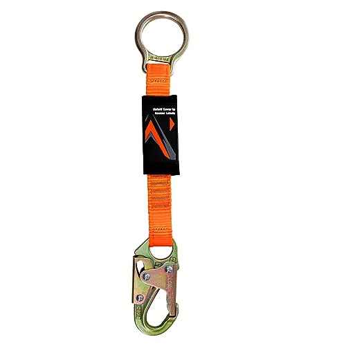 Malta Dynamics 18¡± D-Ring Extender with Snap Hook for Fall Protection and Roofing, OSHA/ANSI Compliant