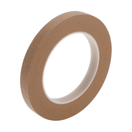 Painters Tape Easy Removal 0.5 Inches x 52.5 Yards Masking Master Tape Brown
