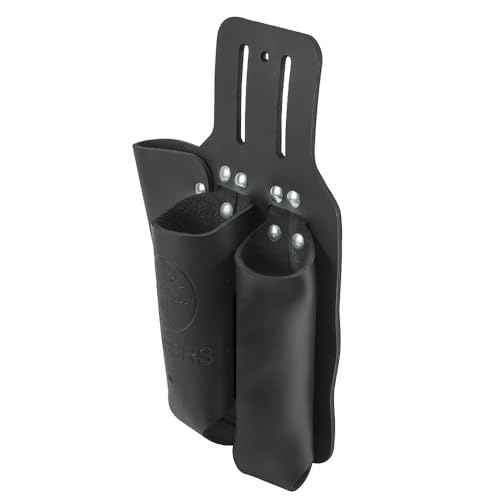 Klein Tools 5118PRS Tool Pouch, Multi Tool Holder with (3) Pockets for Pliers, Folding Rulers, Screwdrivers