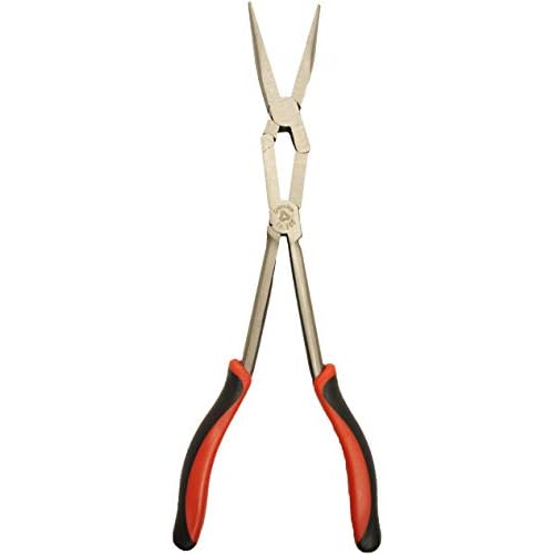 Triplett TT-260 CrossJaw 13-inch Extended Reach Needle Nose Pliers
