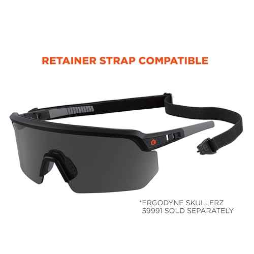 Ergodyne Skullerz AEGIR Anti Scratch Safety Glasses, Anti-Fog, ANSI z87.1