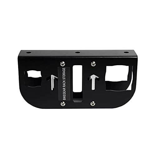 Hitch Mounted Bike Rack Storage |Wall Mount| Storage for Bike Hitch Rack 2" and 1.25 ", Ski and Cargo Garage Organizer