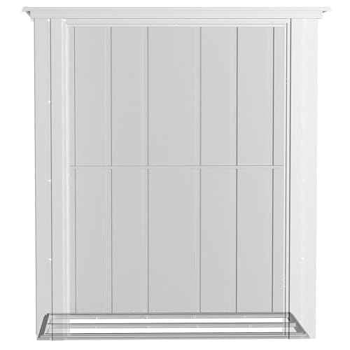 Arrow Sheds 4' x 3' Metal Floor Frame for Spacemaker Patio Storage Shed, Outdoor Storage Shed Floor Frame Base Kit (Flooring Not Included), Galvanized