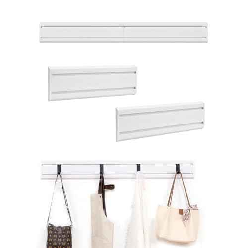 Garage Tool Organizer Wall Mount Slat Wall Paneling Yard Tool Storage for Garage, Bike Storage Rack