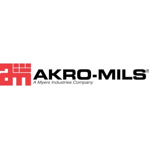 Akro-Mils 40234 Plastic Length Dividers for AkroBins Stackable Storage Bins Model 30234, Custom Storage Inserts for Tools, Crafts & Supplies, 6-Pack, Black