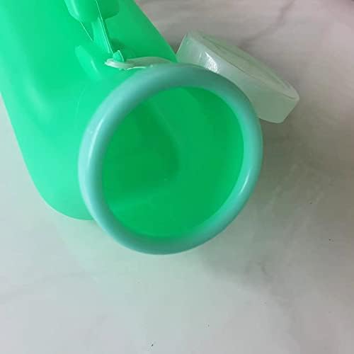Urinals for Men,YUMSUM Portable Urinal 1200ml/34 Ounce for Hospital Camping Car Travel Home 2 Pack (Green)