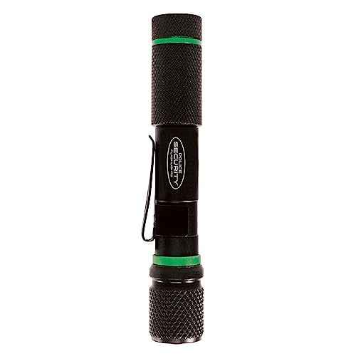 Police Security Aura-RS Ultra-Bright 260 Lumen Rechargeable Flashlight, Compact, 3 Modes, Slide Focus, USB-C Charging, Perfect for DIY Projects and Trade Professionals