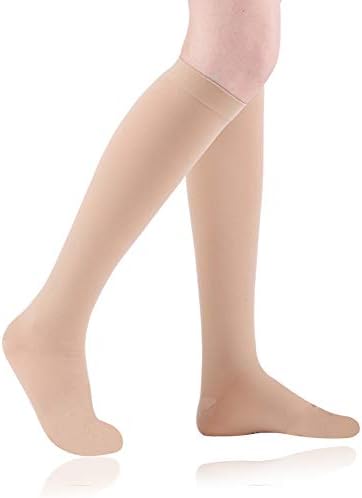Compression Stockings 40-50mmHg Graduated Socks Recovery Varicose Veins Women