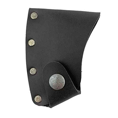 Hatchet Blade Cover Handmade from Full Grain Leather - Protector Case Cover, Small Axe Blade Safety Sleeve, Camping Accessory, Lumberjack Outdoor Essentials