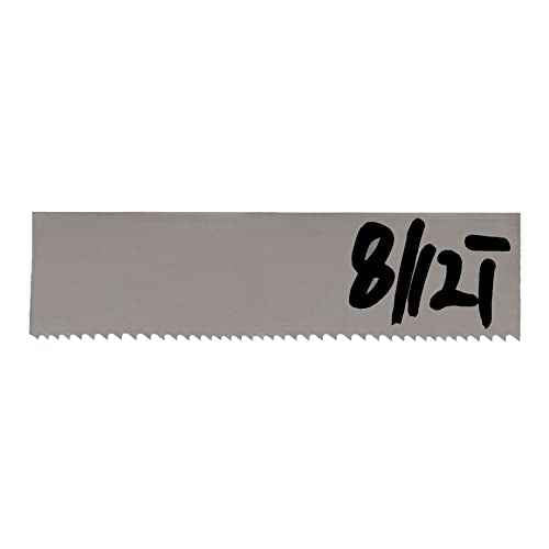 Imachinist S1321812 M42 132" Long, 1" Wide, Bi-Metal Bandsaw Blades for Cutting Metal Variable Teeth (8/12TPI)