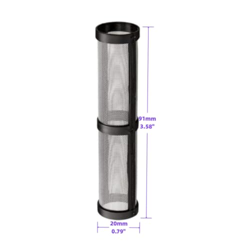 6-Pack 246384 Pump Manifold Strainer 60 mesh Compatible with Graco 390 395 490 495 595 Airless Paint Sprayer
