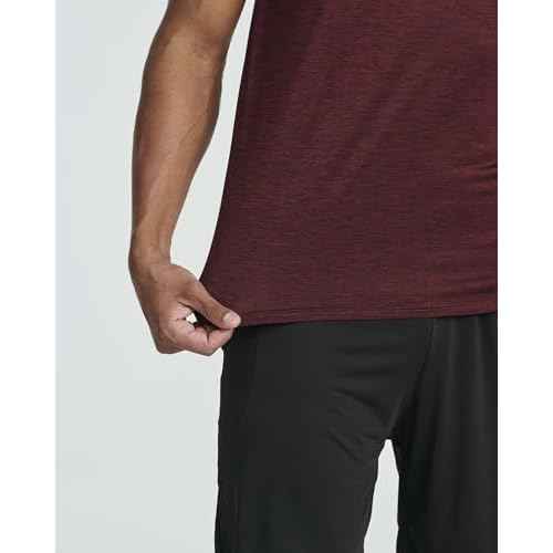 Real Essentials 5 Pack: Men¡¯s Short Sleeve Dry Fit T-Shirts ? Moisture Wicking Athletic Workout Gym Fitness Casual Tees