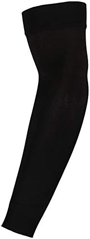 Truform Lymphedema Compression Arm Sleeve, 20-30 mmHg Post Mastectomy Support, Black, Large