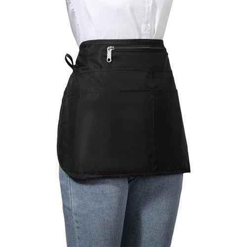 Cleaning Apron Caddy for Women with 6 Pockets, Professional Waterproof Cleaning Supplies for Housekeeping