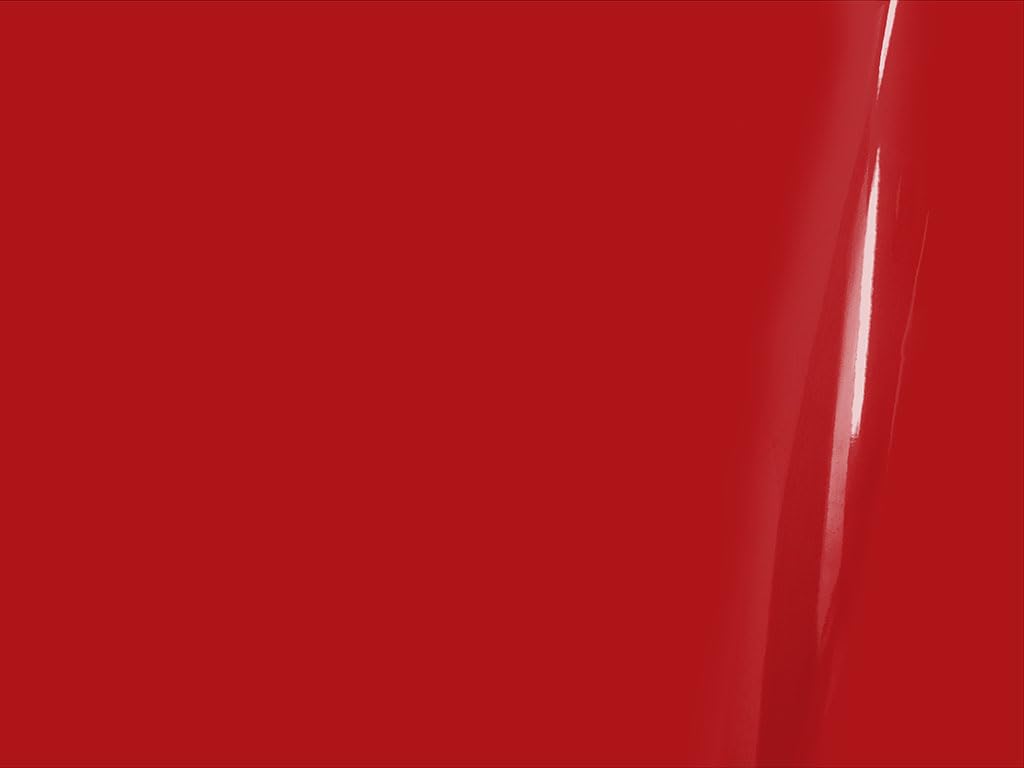 3M 2080 Series G53 Gloss Flame Red - 5ft x 6ft - 30sq ft - Dual Cast Thick Vinyl Car Wrapping Film - Vehicle Sheet Roll