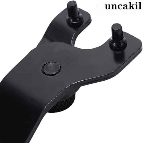 Adjustable Angle Grinder Spanner Wrench Universal Tool Small Pin Spanner Wrench,A Locknut,Pocket Door Suitable for 4 ",5", 6 ",7" and 9" Electric Angle Grinders(Blue,Including One Hex Key)