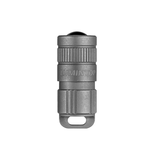 LUMINTOP EDC Pimi Thumb-Size Keychain Flashlight 100 Lumens Mini Flashlight IPX-8 Waterproof Ultra-Compact EDC Light