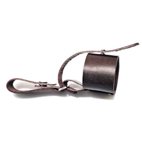 Hand Forged Doctor - Rustic Axe Holder with Belt Loop, Tactical Axe Holster for Belt, MOLLE Compatible, Hatchet Holder, Thick Full Grain Leather, Handmade, Waist Holder for Axes and Tools